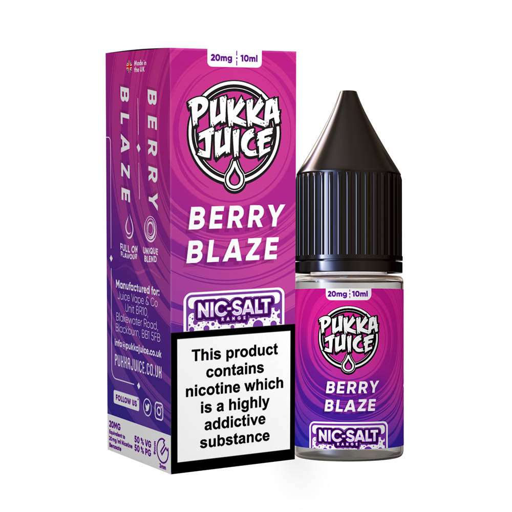 Pukka Juice Berry Blaze Nic Salt