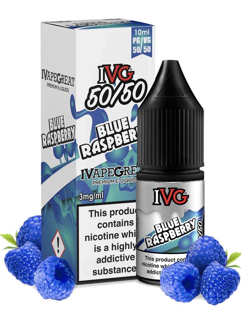 IVG Blue Raspberry 50/50