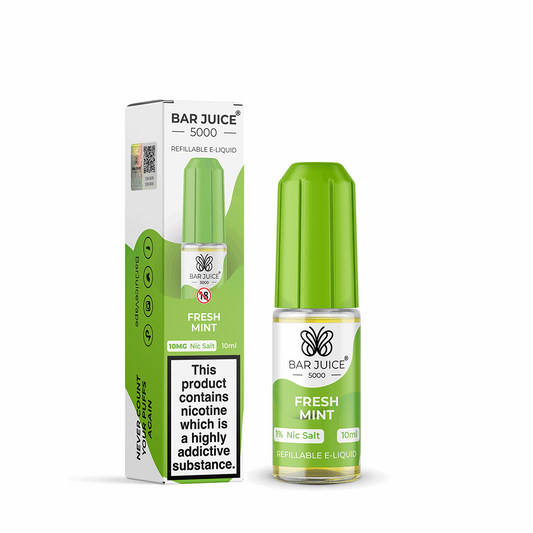 Bar Juice 5000 - Fresh Mint Nic Salt 10mg and 20mg