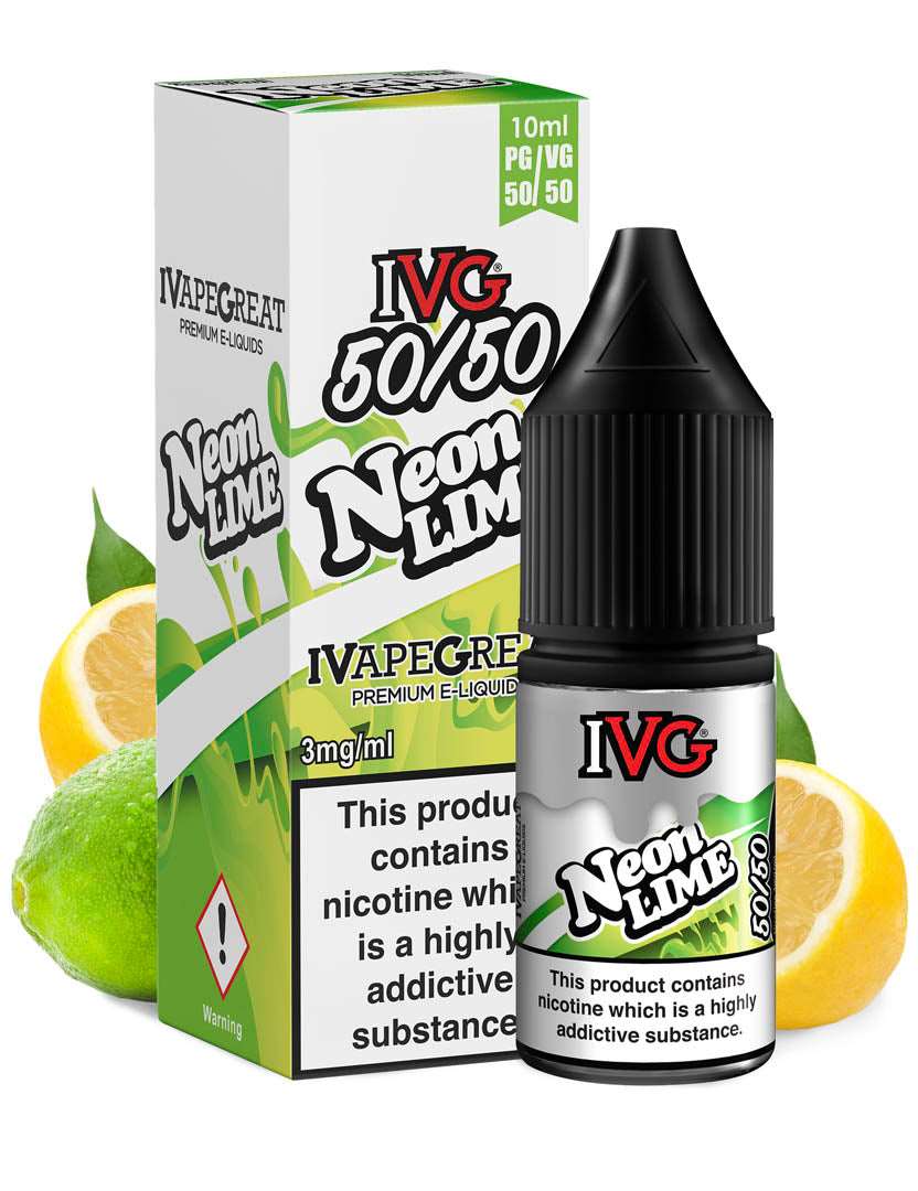 IVG Neon Lime 50/50