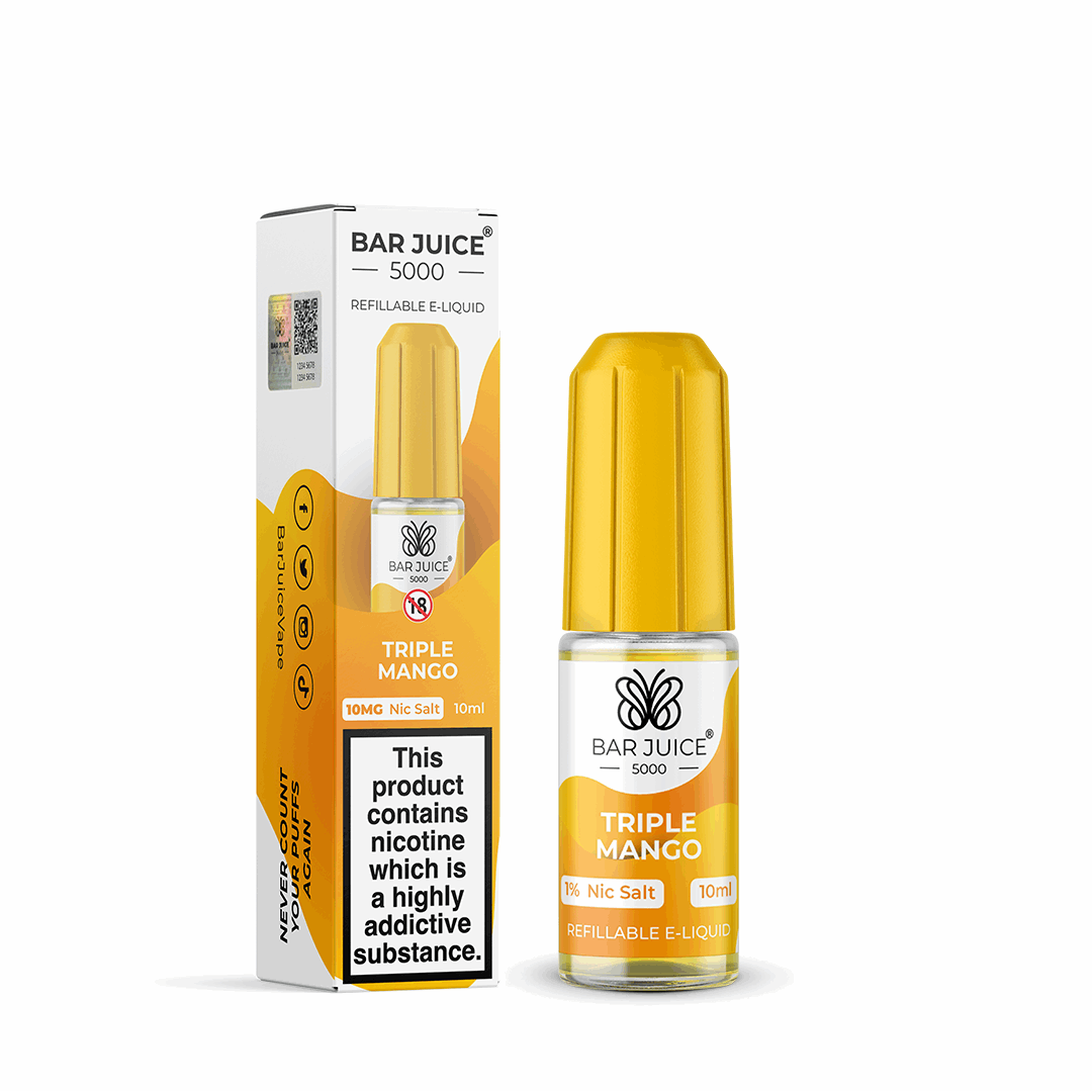 Bar Juice 5000 - Triple Mango Nic Salt 10mg and 20mg