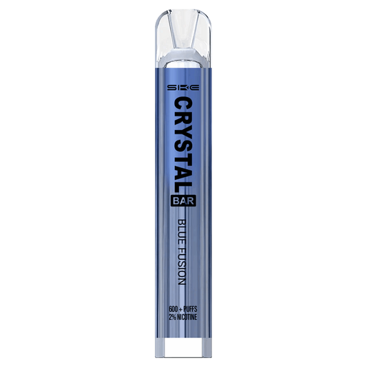 SKE CRYSTAL BAR - BLUE FUSION VAPE DISPOSABLE 600 PUFFS