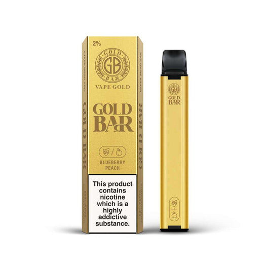 Gold Bar Disposable - Blueberry Peach