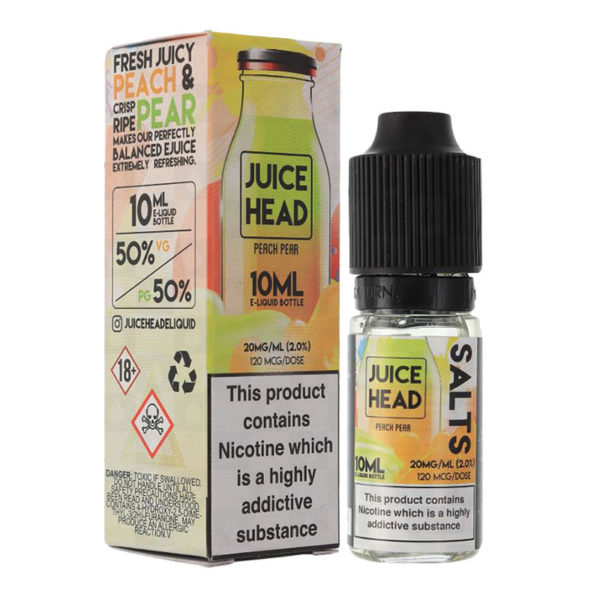 Juice Head Peach Pear Nic Salt