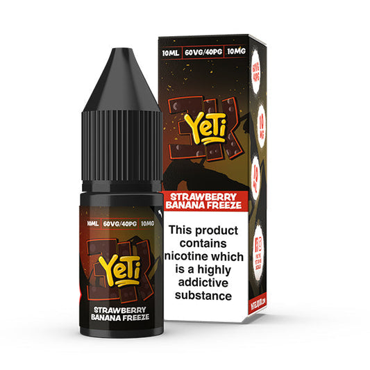 Yeti 3K Strawberry Banana Freeze Nic Salt