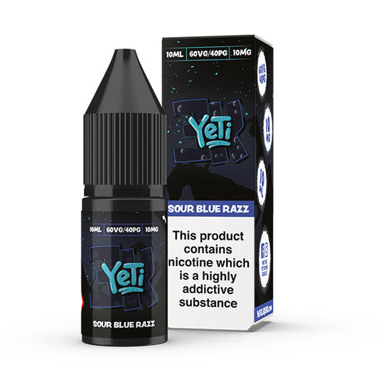 Yeti 3K Sour Blue Razz Nic Salt