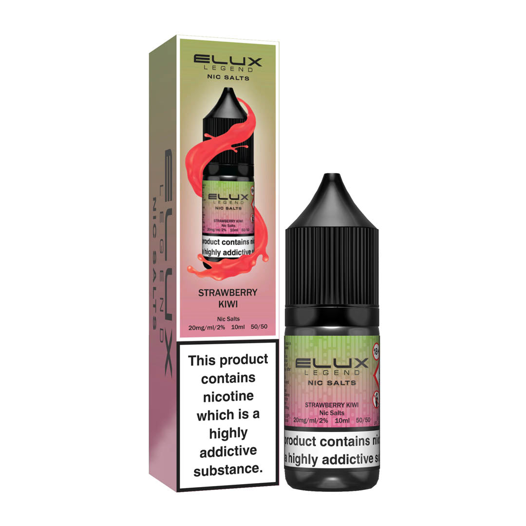 Strawberry Kiwi Nic Salt E-Liquid by Elux Legend